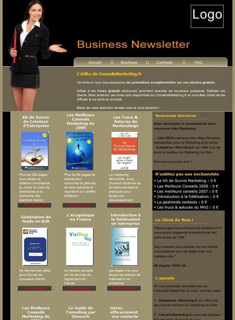 18 modèles de newsletters et d’emailings gratuits modèles newsletters gratuits