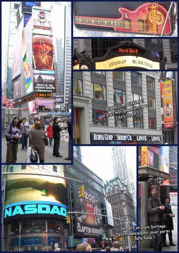 Vers TIMES SQUARE :-)