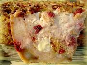 Pudding framboises, chocolat blanc et fève Tonka 