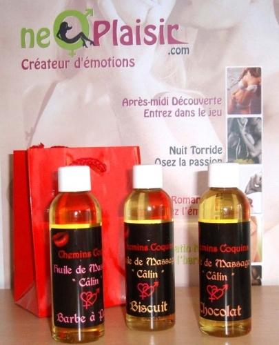 Huiles de massage chemins coquins