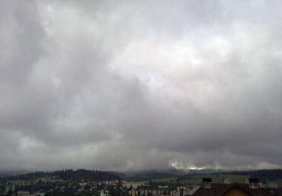 Nuages noirs sur La Chaux-de-Fonds
