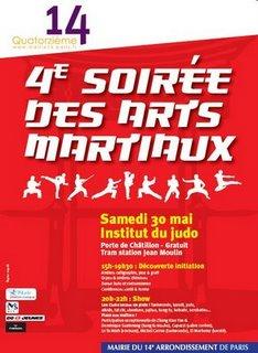 4ème nuit des arts martiaux : le programme détaillé