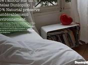 Avec Dunlopillo, faire l'amour c'est écolo