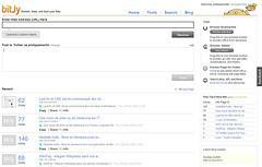 Interface Bit.ly