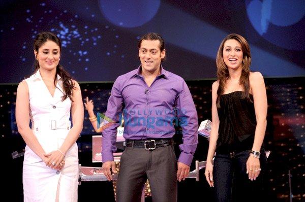 [PHOTOS] Salman, Kareena & Karisma on 10 Ka Dum 2