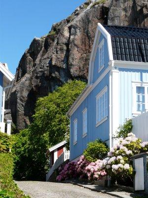 Les maisons colorées des villages suédois et un essai de polar bröd