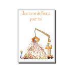 Magnet - 1 tonne de fleurs pour toi