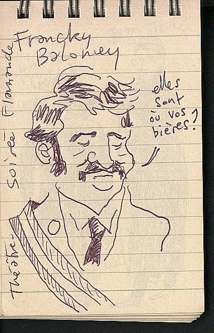 Francky est balloné