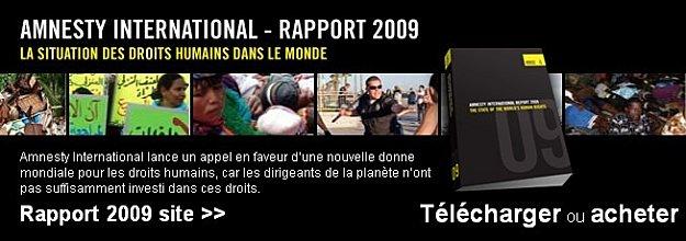 Situation des droits humains dans le monde