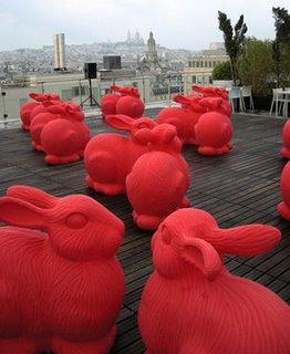 Des lapins au Printemps