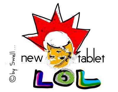 New Tablet !!!J'ai une nouvelle tablette graphique !!! .....