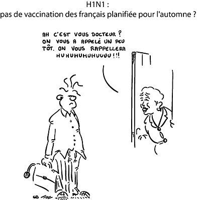 H1N1 : pas de vaccination des français planifiée pour l'automne ?