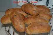 Petits pains aux olives-tomates & origan