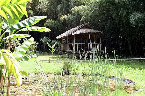 Le village laotien reconstitué