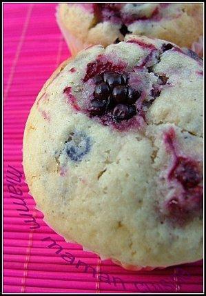 Muffins ultra moelleux au mascarpone & fruits rouges