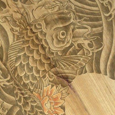 Mobilier tatoué Yakuza