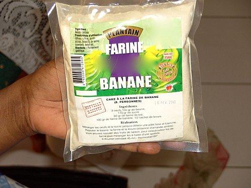 Découverte : farine de banane plantain