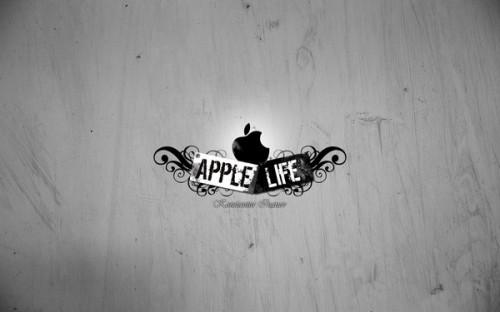 wallpaper apple life 500x312 26 magnifiques fonds décran Apple