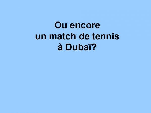 Et si on rêvait un peu ??