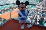 Mickey invité exceptionnel Roland Garros