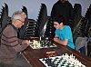 Le jeu d'échecs à la maison de retraite de la Rotonde