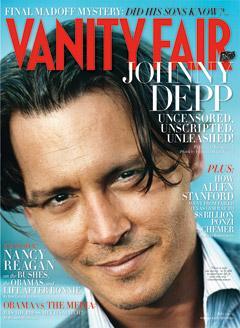 Johnny Depp à la Une de Vanity Fair