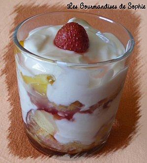 Verrines toutes fraiches, légères et fruitées