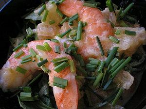 Salade de crevettes