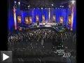 Video: la blonde sur un plateau tv + le présentateur de Miss 2009 disparait