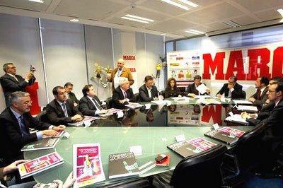 La présentation en Mars dernier à Madrid du tournoi au quotidien sportif Marca