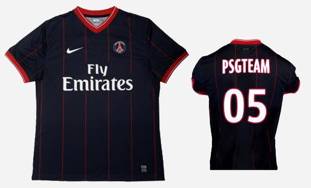 Maillots Officiels - Paris Saint-Germain 2009-2010