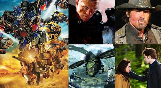 Transformers 2, Choc des Titans, Jonh Hex, Avatar, Twilight 2