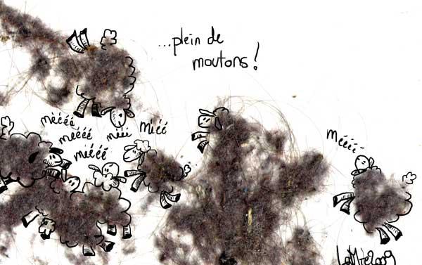 J’a fais un peu de ménage et…