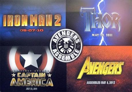 The avengers, iron man 2, captain america, thor