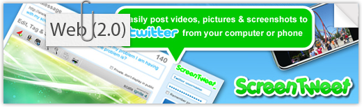 ScreenTweet, partage de screenshots, vidéos, images sur Twitter