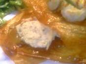 Millefeuilles saint jacques fondue poireaux Dame Turtle remixé avec crevettes Calou
