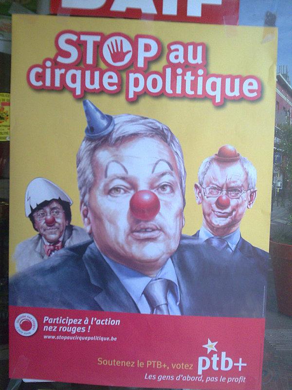 Elections en Belgique : attention, Mesdames et Messieurs, ...