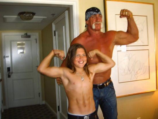 Richard Sandrak enfant bodybuilder