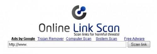 online link scan1 499x173 Online Link Scan, prenez des précautions avant douvrir une page Web
