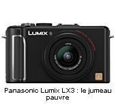 Comparatif Compacts : Panasonic Lumix LX3