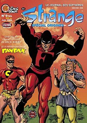 Tags : Strange N°9, Strange N°9 bis spécial origines, Organic Comix, Reed Man, Jack Kirby, Joe Simon, Fantask Force, Fantax, Pierre Mouchot, Chott, SER, censure, super-héros, bd, bande dessinée, comics, L'araignée