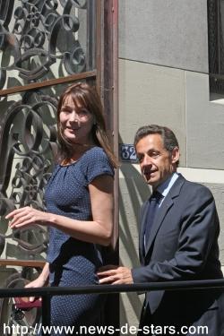 Carla Bruni et Nicolas Sarkozy ont voté ensemble