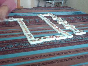 suite mathématiques, perles chauffantes et dominos