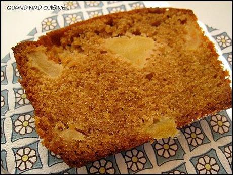 Cake à la pâte à spéculoos et à la pomme