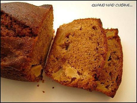 Cake à la pâte à spéculoos et à la pomme