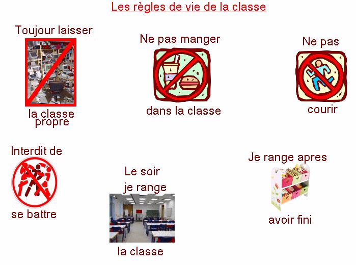 Préparation de la classe