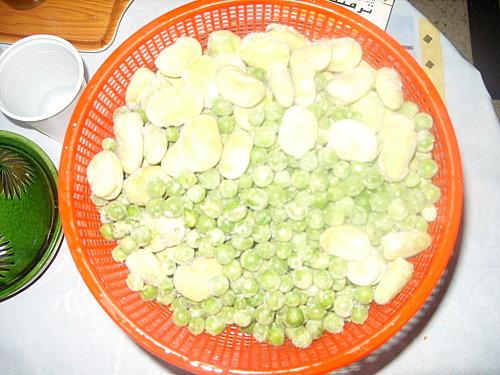 Tajine de veau aux fèves et petits pois+Blog Salma82