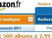 Amazon propose albums 2,99€