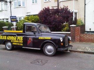 Pickup-black-cab, amusing isn't it?