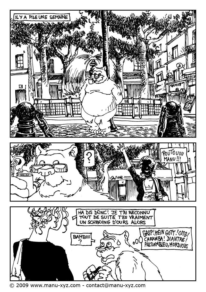 Il y a une semaine...